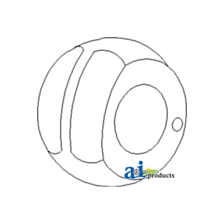 A & I Products Ball, Replacement, Cat I 2" x2" x1.5" A-886428M1
